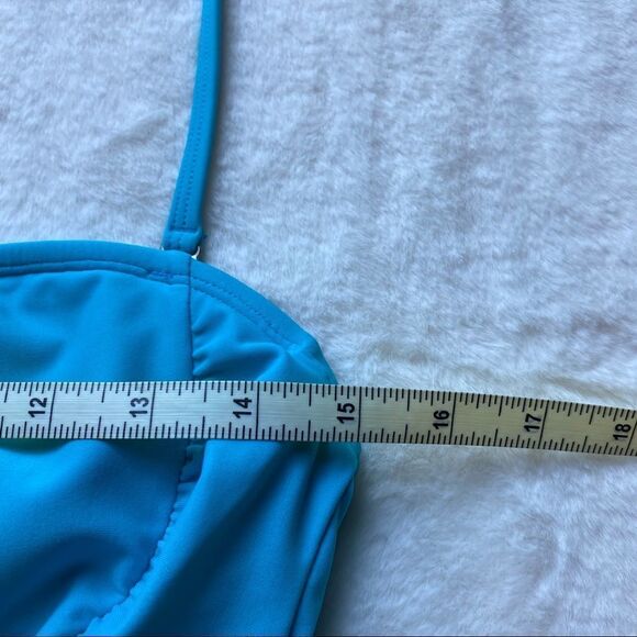 Athleta Light Blue Tankini Top Size 36 B/C - Picture 8 of 9